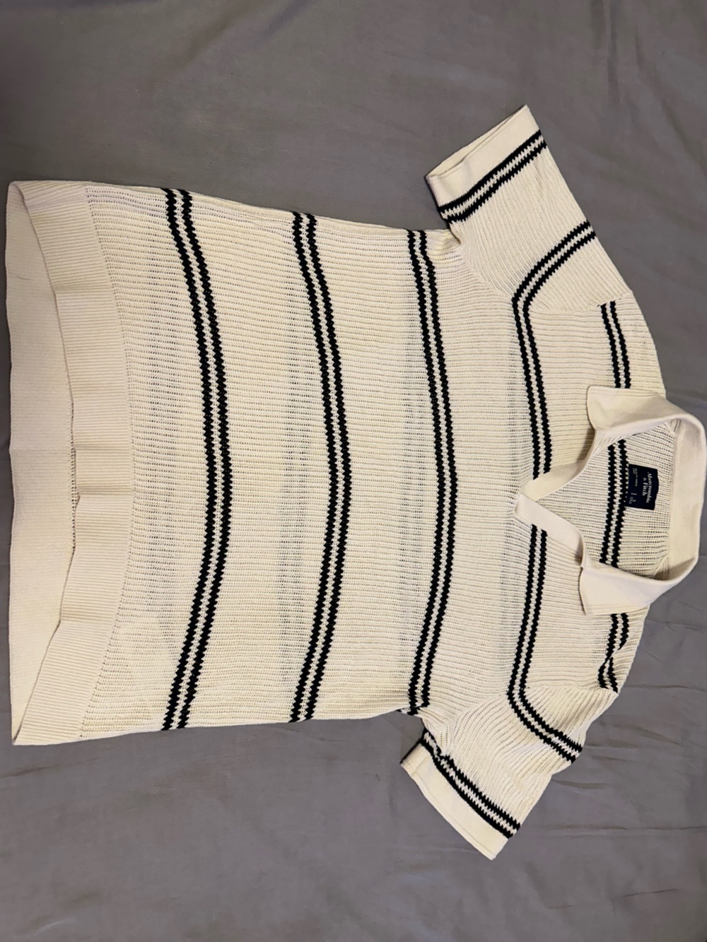 Abercrombie & Fitch Collard Short Sleeve